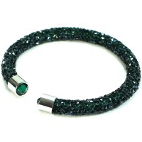 Armbreif mit Strass 'emerald bowies'