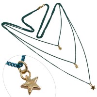 mehrreihige Halskette 'turquoise chain'