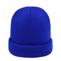Mütze Beanie unifarben royalblau
