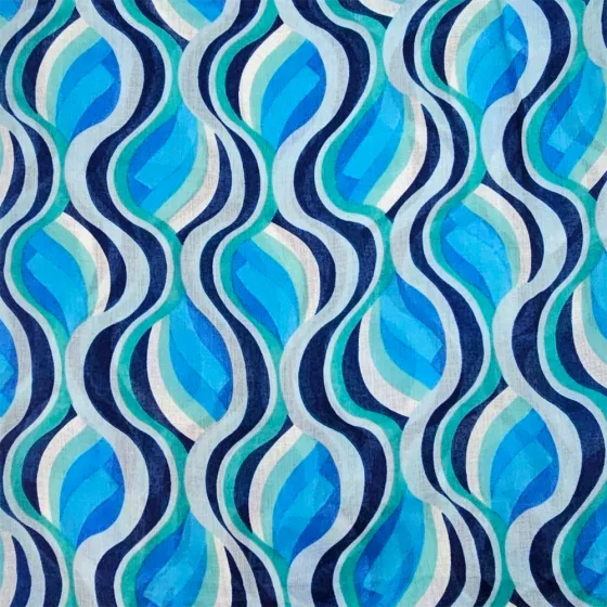 Geschmeidig weicher Frühjahrs Schal aquamarine