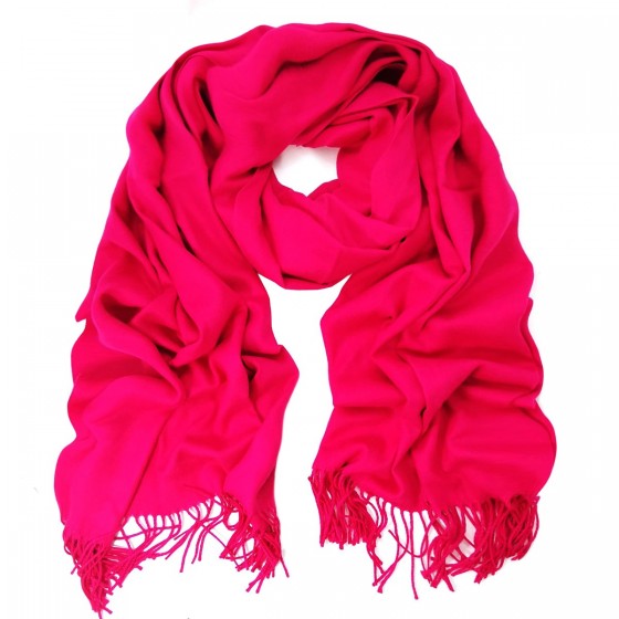 Geschmeidig weicher Winterschal mit Cashmere pink 'Syneys'