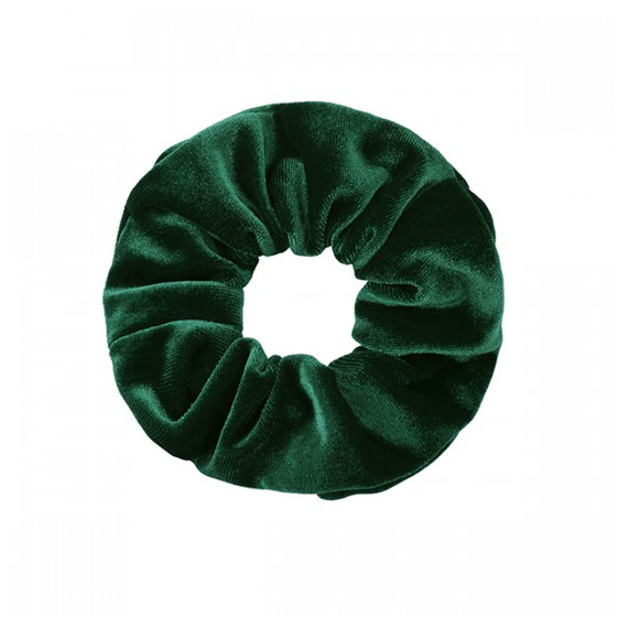 Haargummi Scrunchie aus Samt grün 'Sweet crunch'