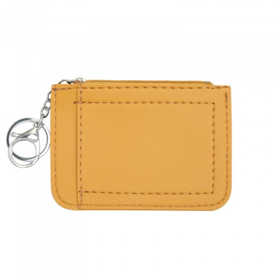 Schlüsselanhänger mit Mini Geldbörse 'yellow