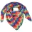 Dicker XXL Dreieck Schal mit Zick-Zack Muster multicolour
