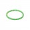 Elastisches Armband aus Metall mit Emallie grün 'perla dolce'