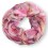Leichter Loop / Rundschal mit Seidenanteil rose 'Libelle'