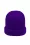 Mütze Beanie unifarben violett