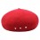 Trendige Baskenmütze / Hut aus Wolle red