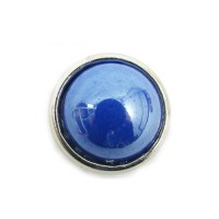 10 Stück Click-Systemknöpfe mini "blue pearl"