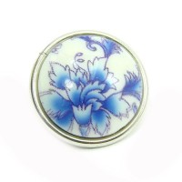 Click-Systemknopf / Button "blue orchid"