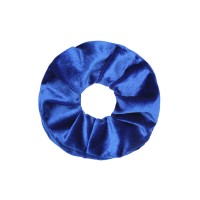 Haargummi Scrunchie aus Samt blau 'Sweet crunch'