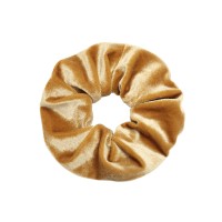 Haargummi Scrunchie aus Samt gold 'Sweet crunch'
