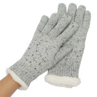 Kuschelweiche Handschuhe 'light grey - Anuhea'