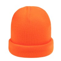 Mütze Beanie unifarben orange 'myBeanie'