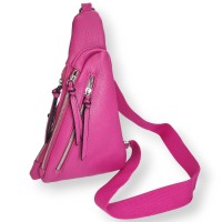 Trendige Crossbody Umhängetasche mit Handyfach pink 'lyys'
