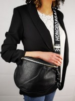 Trendige Crossbody Umhängetasche schwarz 'Hongbo Bag'